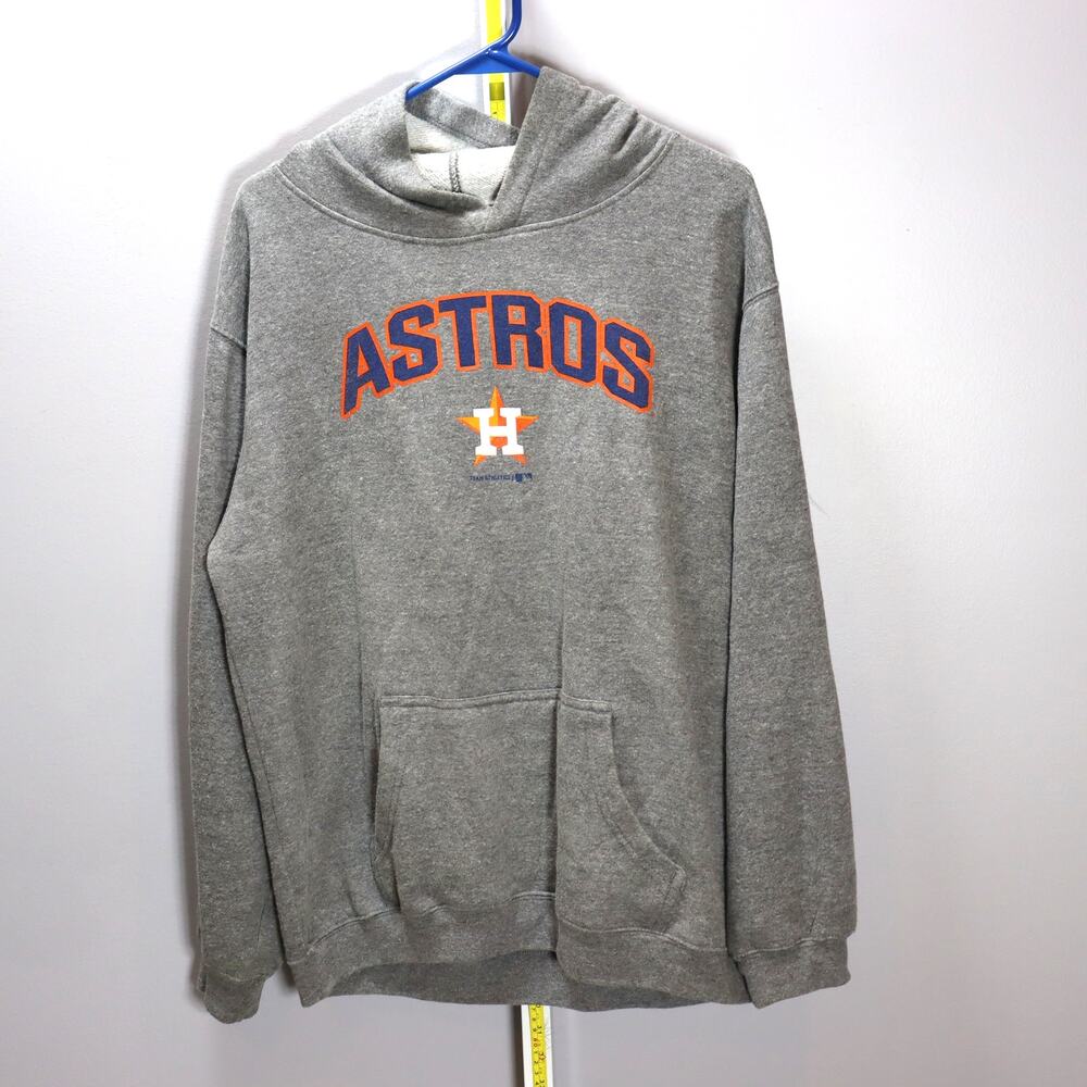 Houston‎ Astros Gray Pullover Hoodie Team Athletics Size XL 18/20